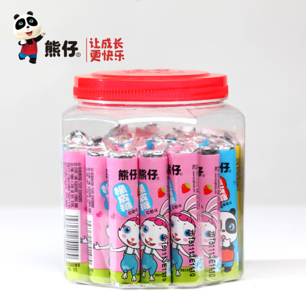 熊仔 果味橡皮糖休闲零食品果汁糖果酸味qq软糖540g xz0007 $15.90